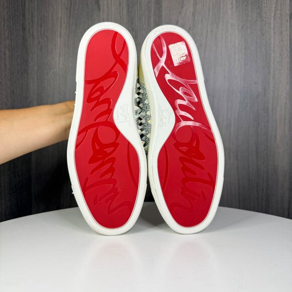 Louboutin Vieira Strass Swarovski crystal sneakers - Picture 7 of 10